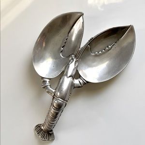 Vintage 1950’s Royal Hickman Bruce Fox Sculpted Aluminum Lobster Serving Dish